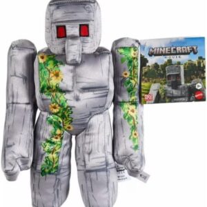 Minecraft Iron Golem 10 Inch Stuffed Plush Toy
