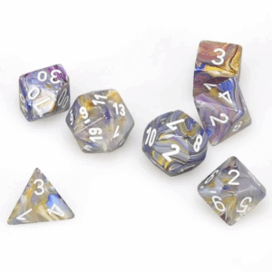 Chessex Mini Dice Carousel & White