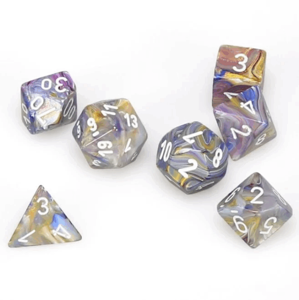 Chessex Mini Dice Carousel & White