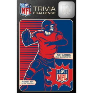 MasterPieces Family Game - NFL Trivia Challenge Card Game