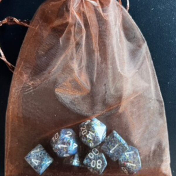 Bagged Matching 7pc Dice Set