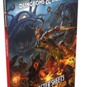 Dungeons & Dragons Rpg: Character Sheets (2024) - by Saskia Walker & Eva Swan & Various (Hardcover)