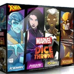 Marvel X-Men Dice Throne Box — Featuring Iceman, Psylocke, Storm, Wolverine