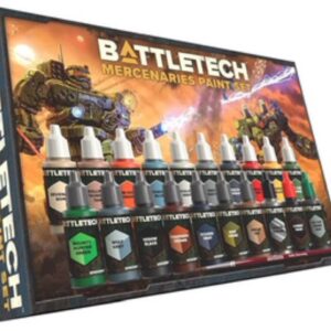 The Army Painter/Catalyst Game Labs Battletech Mercenaries Paint Set