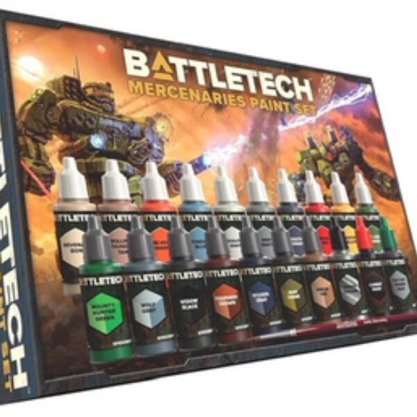 The Army Painter/Catalyst Game Labs Battletech Mercenaries Paint Set